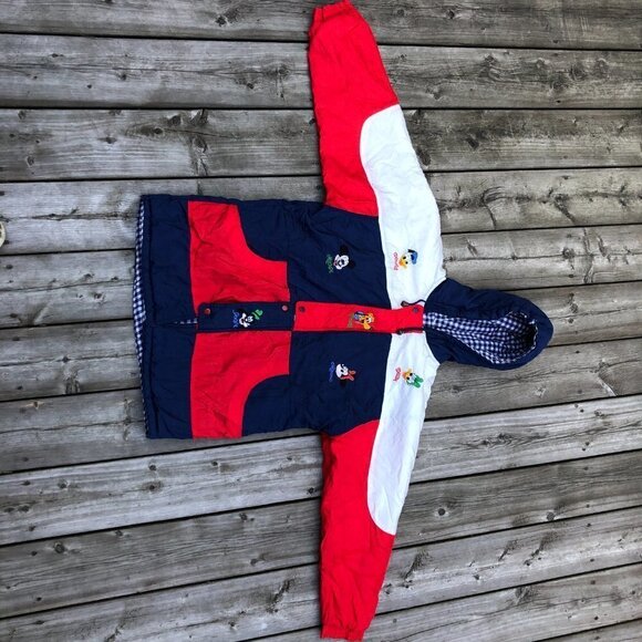 Vintage Hello Kitty X Disney Mickey Mouse Embroidered Reversible Jacket - Picture 3 of 16